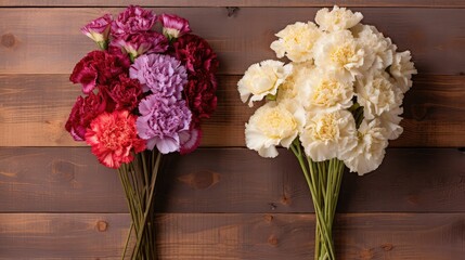 background carnation bouquet