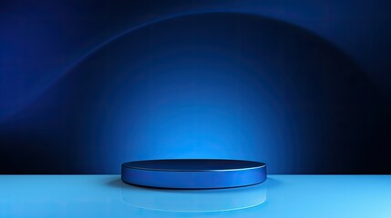 calmness blue award background