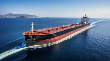 cargo oil tanker