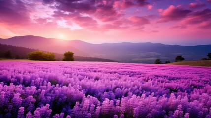landscape purple pink gradient