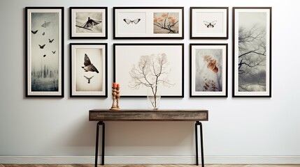 wall interior picture frame