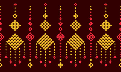 Fototapeta na wymiar Oriental ethnic pattern.Design for background,carpet,wallpaper,clothing,wrapping,fabric,Vector illustration.