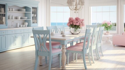 table pastel furniture