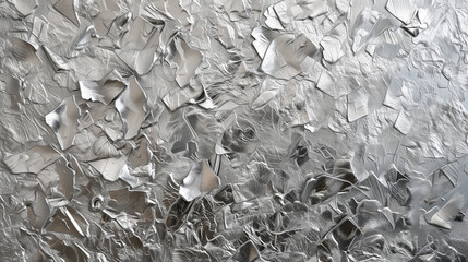Creased silver texture
