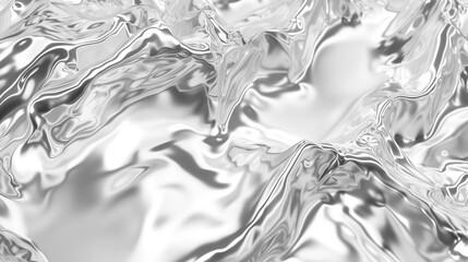 Liquid silver texture background