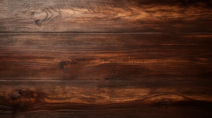 Naklejka premium smooth brown wood table