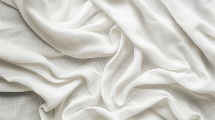 White linen cloth texture
