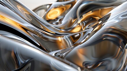 Dynamic glassmorphism effect creating a sense of depth and dimensionality