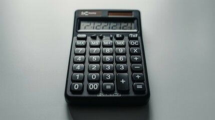 Modern Calculator Symbolizing Clarity in Finance, generative ai