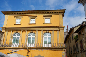 Fototapeta na wymiar Prato, historic city of Tuscany, Italy