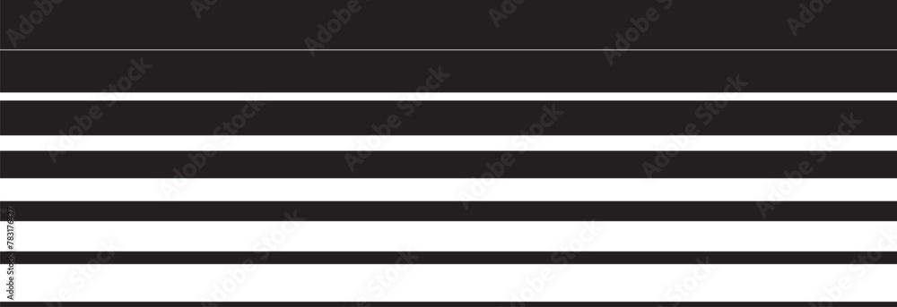 Poster black line halftone pattern texture. vector black radial striped background for retro, graphic effec