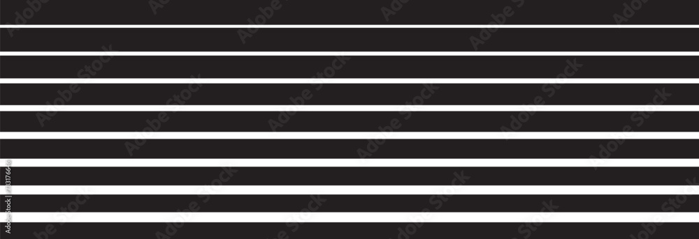 Poster line fade pattern. faded halftone black lines isolated on white background. degraded fades stripe fo
