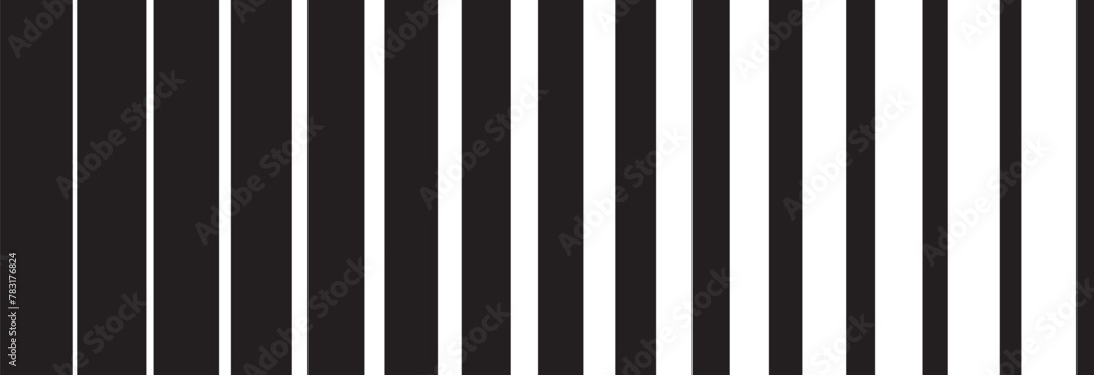 Poster line fade pattern. faded halftone black lines isolated on white background. degraded fades stripe fo