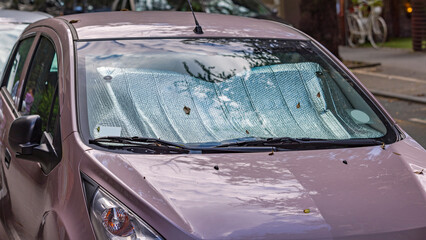 Car Windscreen Aluminium Foil Sunshade Hot Temperature Protection