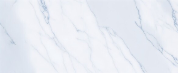 Obraz premium Elegant white marbled wall. Soft backdrop with subtle blue accents for sophisticated decor