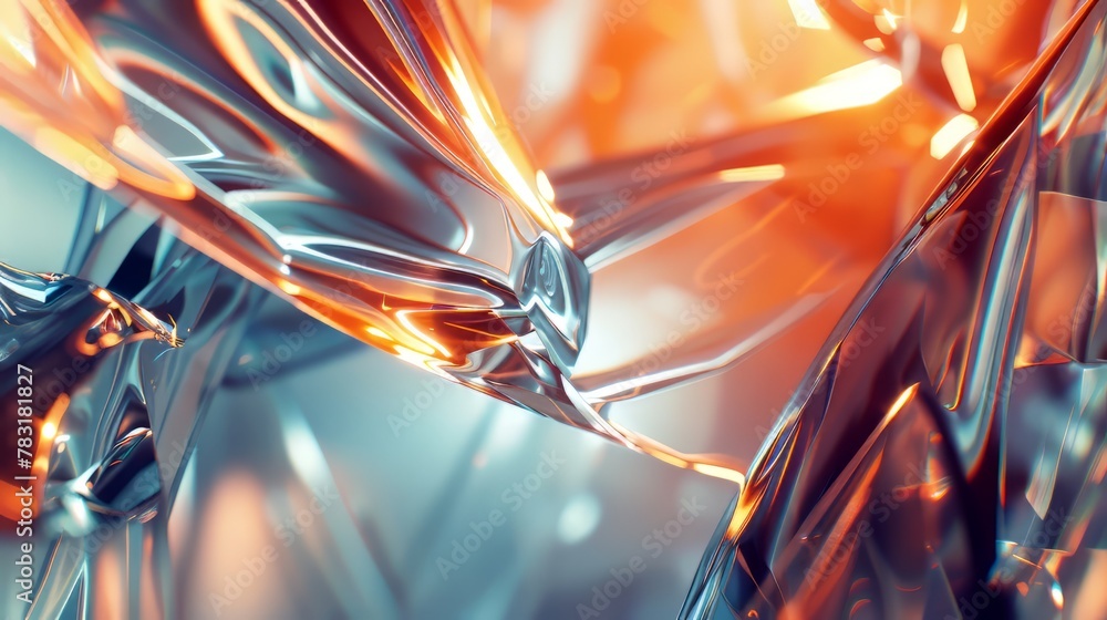 Poster engaging glassmorphism background with dynamic lighting and shadow effects