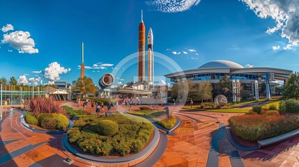 Alabama's Space Odyssey: Huntsville's Space and Rocket Center, generative ai