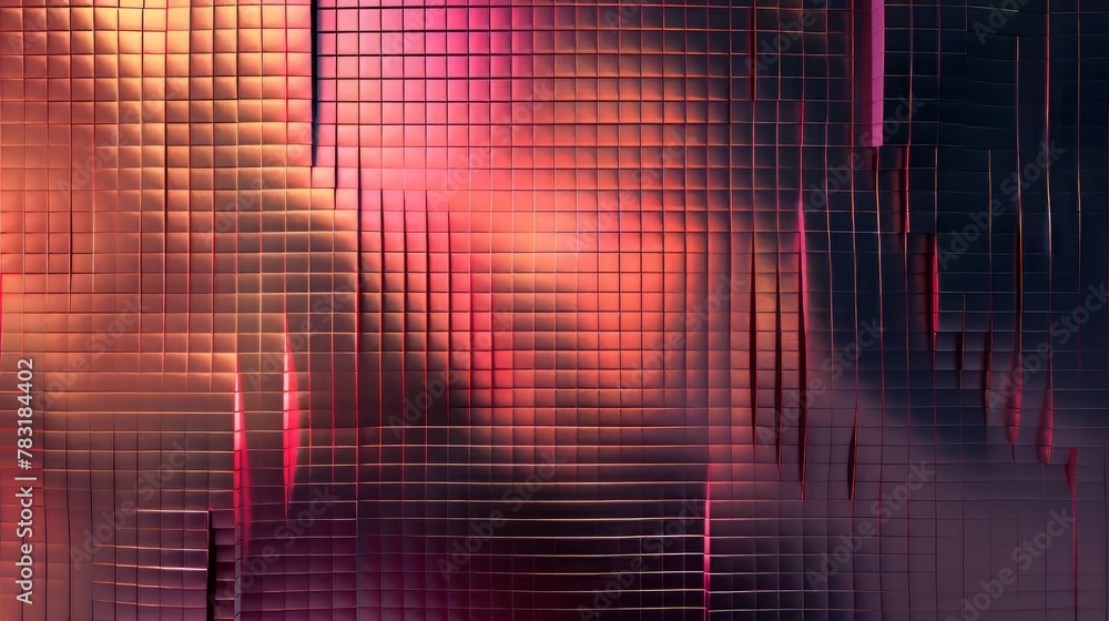 Poster minimalist grid pattern background with subtle gradients and shading