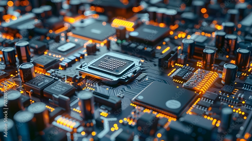 Aufkleber intricately automated pcb assembly line:a fusion of precision machinery and intricate circuitry