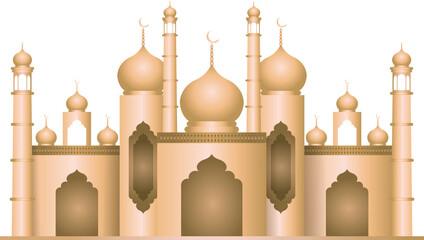 Masjid Golden Color