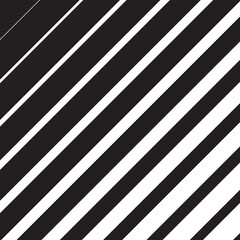 Black slant parallel dynamic random gradient stroke speed lines isolated on a white background. Minimalist abstract halftone fast stripes pattern. Linear graphic illustration. Vertical lines. 11:11