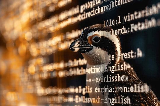 penguin and linux programming language