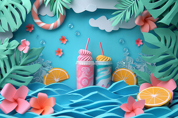 Obraz premium SUMMER background