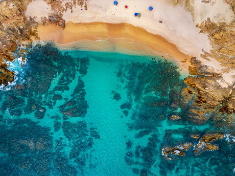 baja california sur pacific ocean beach aerial panorama landscape san jose del cabo