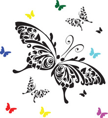 Creating a vector collection of colorful butterflies can be a fun and creative