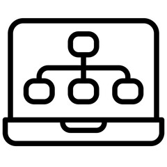 Obraz premium CHART,presentation,seo,web,business,laptop.svg