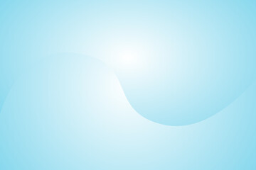 Abstract blue background with wave, Blue gradient background, Vector illustration