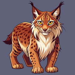 illustration of lynx