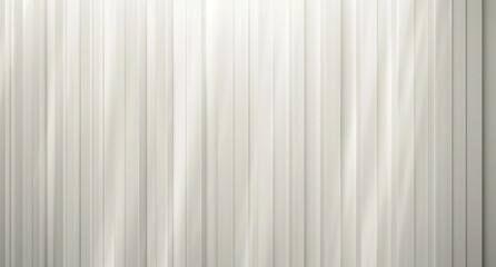 Softly Lit White Striped Curtain Background