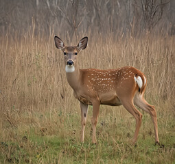 young deer in the forest