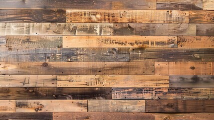  A wooden plank wall with a distressed finish, adds warmth and character to the background.