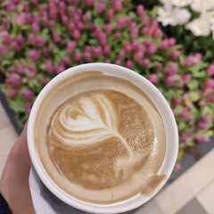 cup of cappuccino