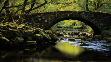 Fototapeta premium old stone bridge..