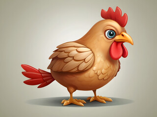 Amazing Art Cute hen Character for Instagram" "Tech-Savvy Serpent: Adobe Stock AI Inspired Cartoon" "Deformed Delight: Instagram Icon of a Cute hen" "Digital Mascot: Cartoon hen Character Ins

