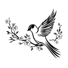 Obraz premium illustration of a bird