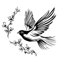 illustration of a bird