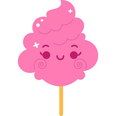 Cute cotton candy
