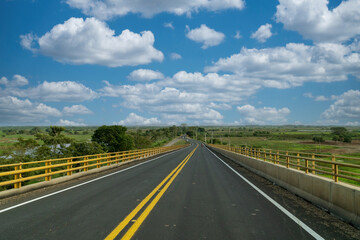 Cartagena San Onofre Highway. Colombia.