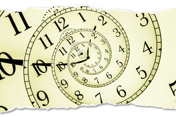 Creative image - hypnotic clock background. Concept of hypnosis, subconscious, psychotheraphy