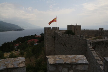 The View Of Ohrid and Ohrid Lake From Castle