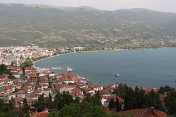 The View Of Ohrid and Ohrid Lake