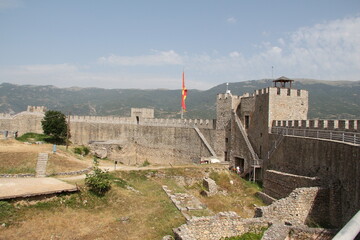 The View Of Ohrid and Ohrid Lake From Castle
