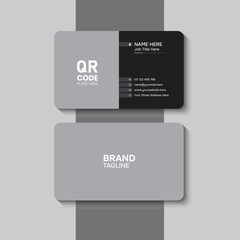 Vector modern and professional business card template design