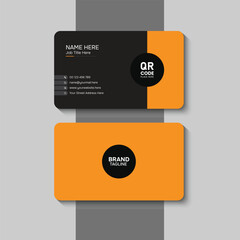 Vector modern and professional business card template design