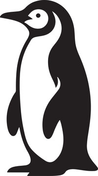 recommend clip art: simple silhouette of penguin 
