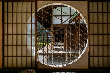 Japanese circular window